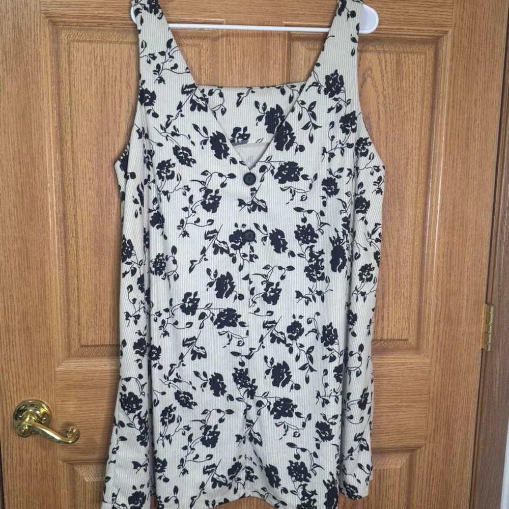 Shein Floral Sleeveless Dress